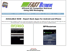 Tablet Screenshot of fastretrieve.com